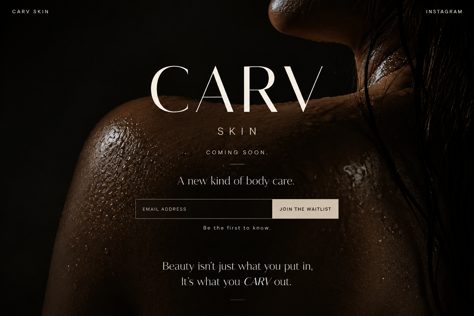 CARV SKIN — Coming Soon